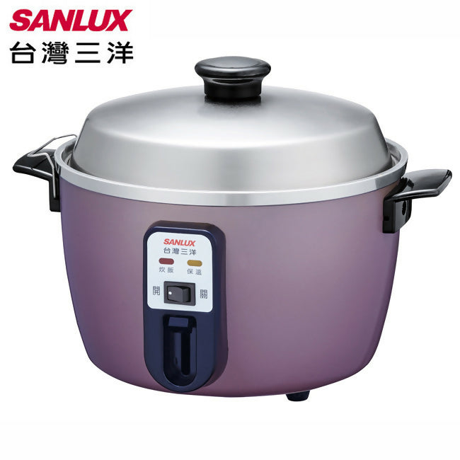 SANLUX台灣三洋6人份不鏽鋼電鍋 EC-6SC