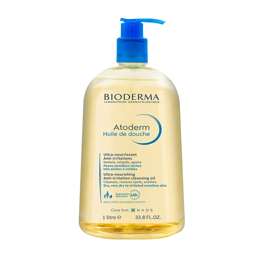 BIODERMA貝膚黛瑪 舒益輕沐浴油（1000ml）