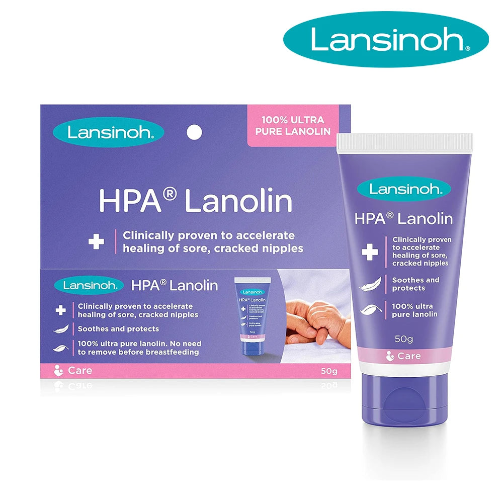 【Lansinoh 蘭思諾】100% 純羊毛脂乳膏 50g（低敏不含防腐劑、國際航空版）