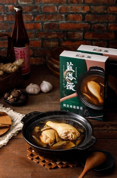 剝皮辣椒雞湯（1入）