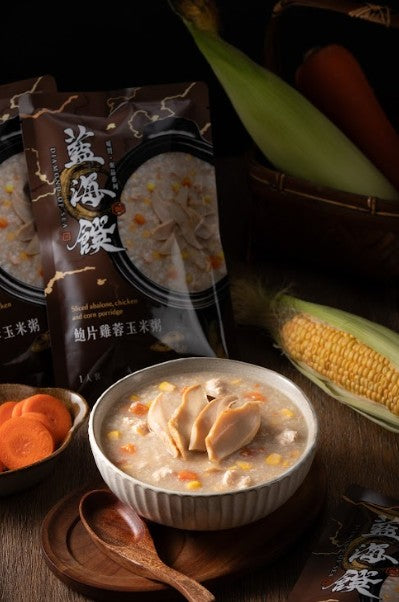 鮑片雞蓉玉米粥（1入）