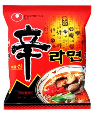 【農心】辛拉麵 120g*5入