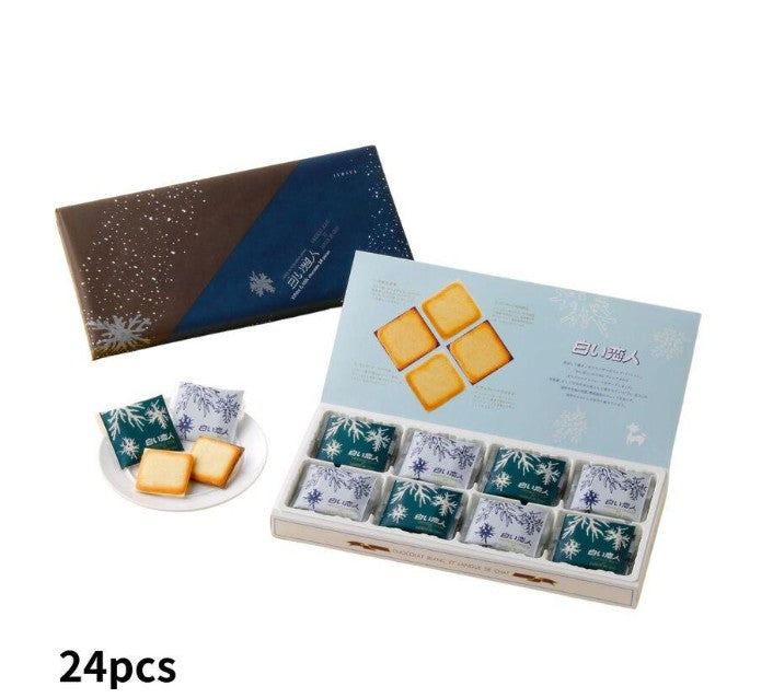 北海道白色戀人24入/盒（白巧克力＆黑巧克力）