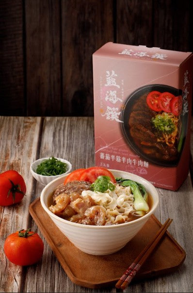 番茄半筋半肉麵（2入）