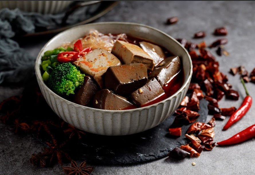 麻辣鴨血臭豆腐寬粉（2入）