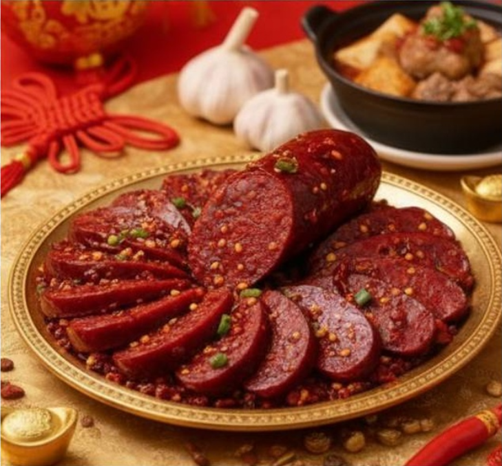 鮮進 香腸 3包（5條入300G/包） 【飛魚卵/ 蒜味/花雕酒/四川麻辣】四種口味