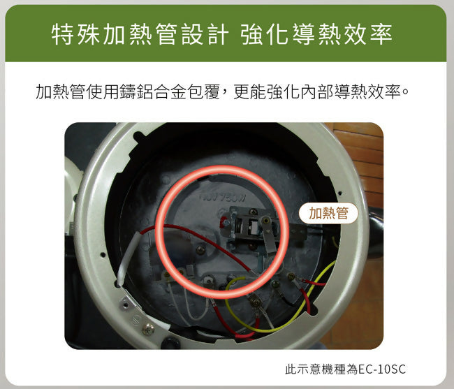 SANLUX台灣三洋6人份不鏽鋼電鍋 EC-6SC