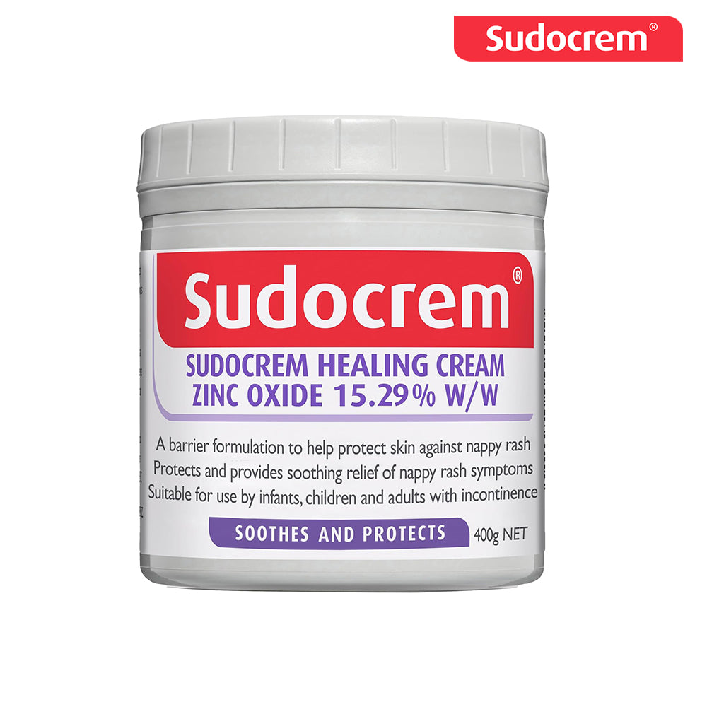 【英國 Sudocrem】寶貝肌膚萬用舒緩霜 400g（英國兒科醫生推薦、國際航空版）