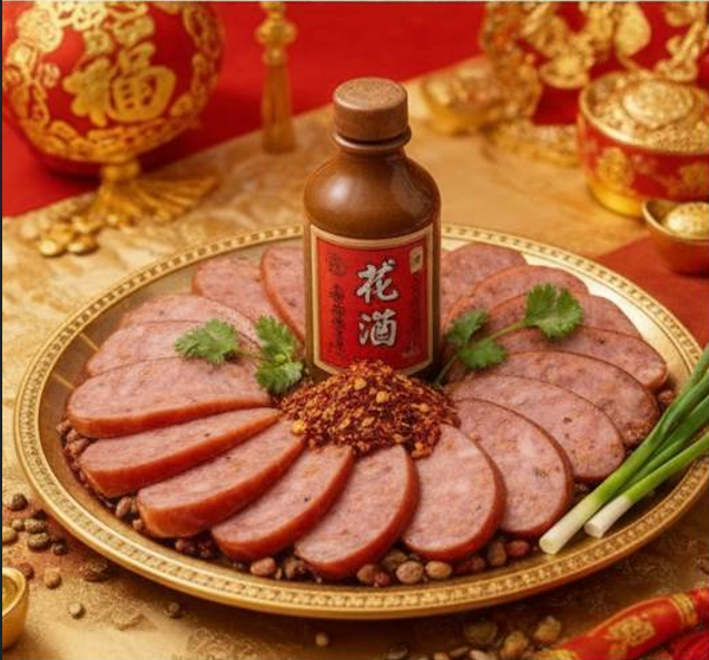 鮮進 香腸 3包（5條入300G/包） 【飛魚卵/ 蒜味/花雕酒/四川麻辣】四種口味