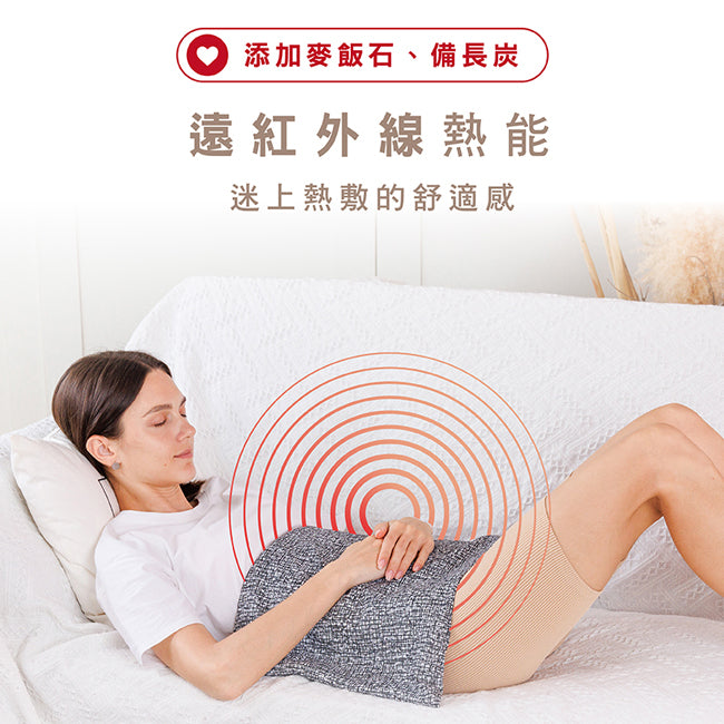 【韓國甲珍】麥飯石遠紅外線石墨烯熱敷墊(加熱升級版) SHP612 PLUS