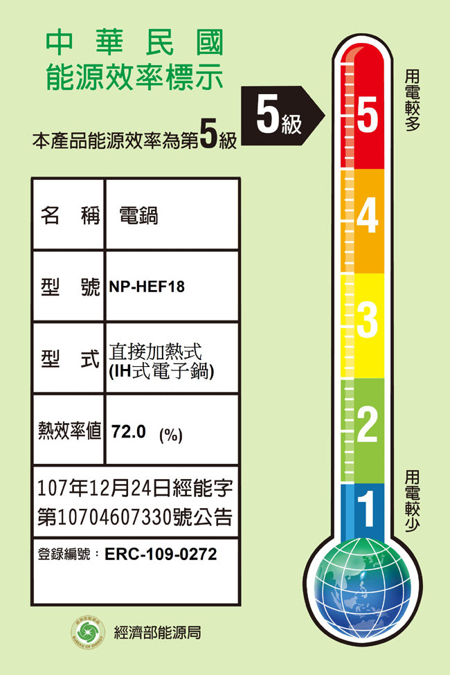 象印 10人份IH豪熱沸騰微電腦電子鍋 NP-HEF18