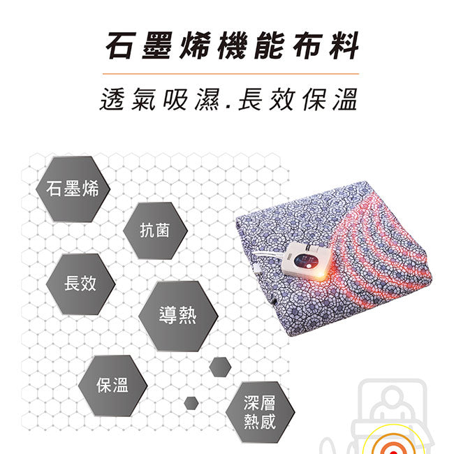 【韓國甲珍】石墨烯恆溫定時電熱毯(雙人) NH3500