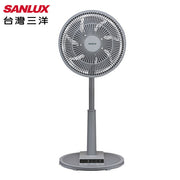 SANLUX台灣三洋12吋微電腦自然風遙控立扇(灰色) EF-T12AJ2