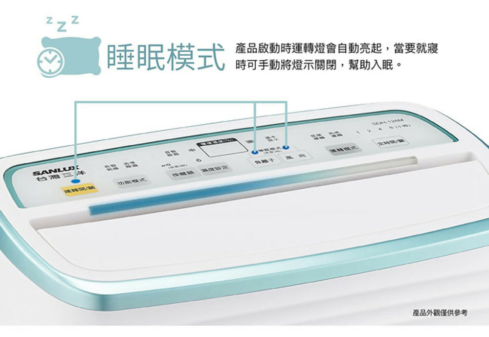 SANLUX台灣三洋12L負離子清淨除濕機 SDH-128M