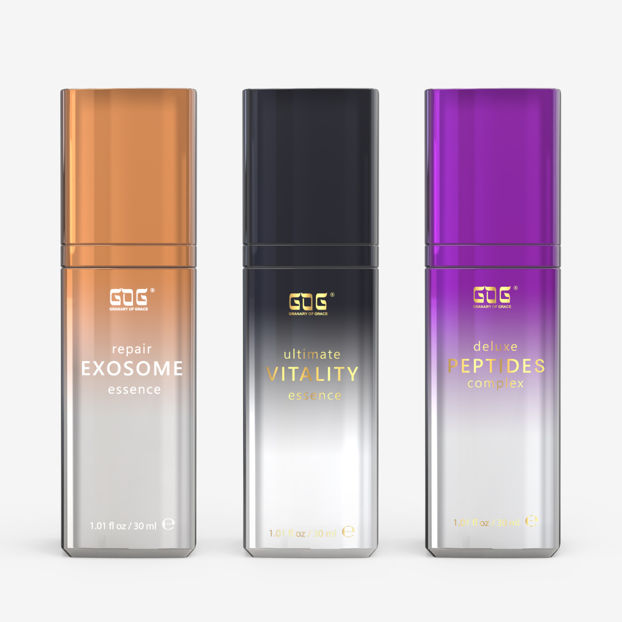 GOG奢華精華液三件組