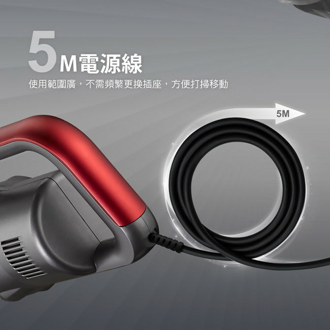 CHIMEI奇美LED電動地刷手持強力氣旋吸塵器 VC-HUNPH0