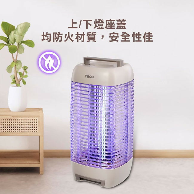 TECO東元10W電擊式高效捕蚊燈 XYFYK107