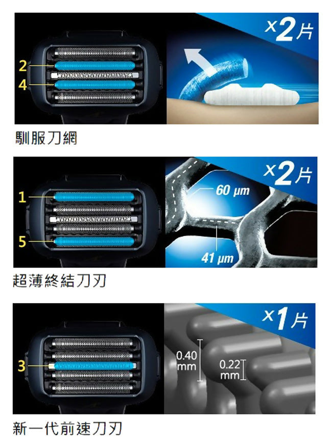 Panasonic國際牌日本製3D浮動5枚刃水洗電鬍刀 ES-LV67-K