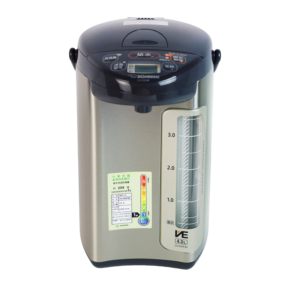 象印4.0L超級VE真空保溫電熱水瓶 CV-DHF40