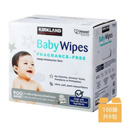 【Kirkland Signature 科克蘭】柔軟無香精嬰兒濕巾 100張x9包/箱