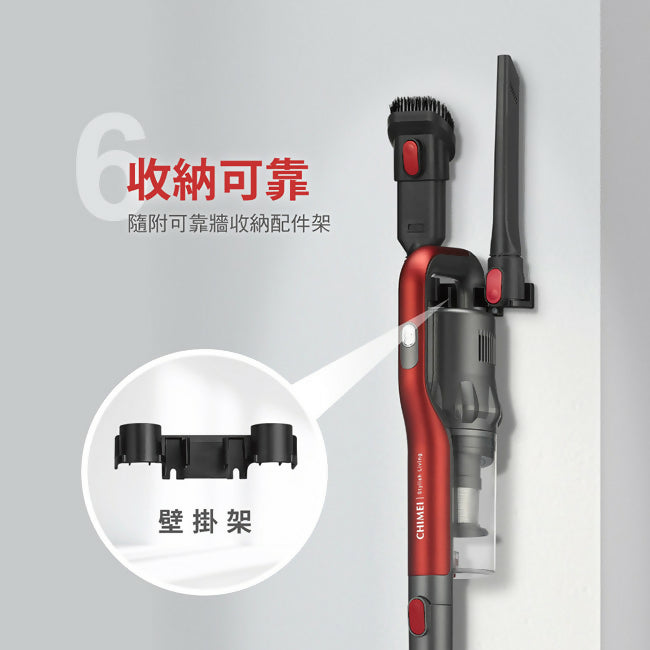 CHIMEI奇美LED電動地刷手持強力氣旋吸塵器 VC-HUNPH0