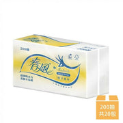 【春風】3折擦手紙 200抽*20包/箱