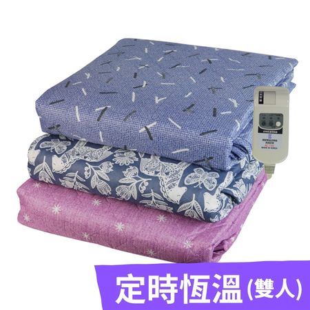 【韓國太陽牌】7段式定時恆溫(雙人)電熱毯 KK-110 (超值二入組)