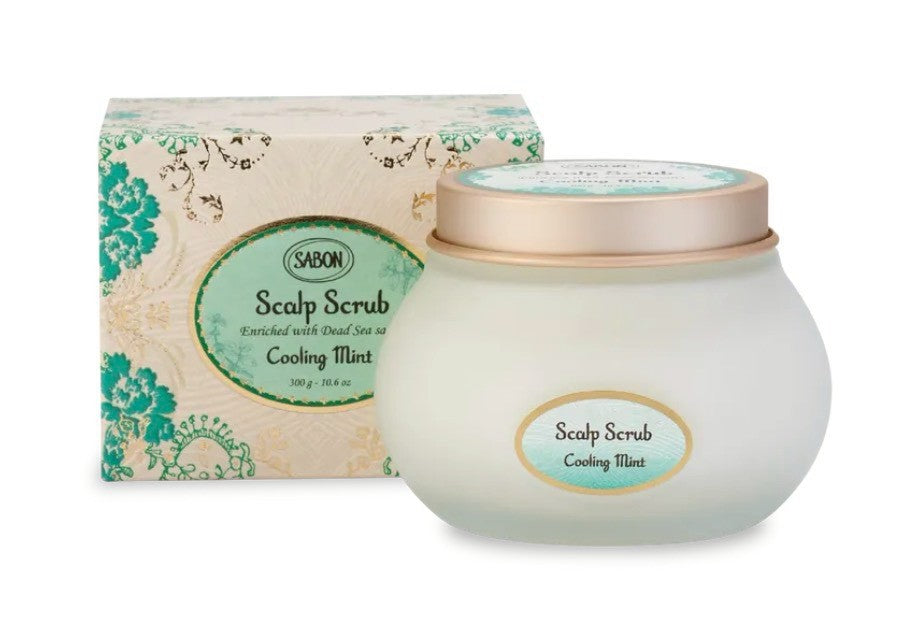 SABON 沁心薄荷死海鹽頭皮磨砂膏 300g
