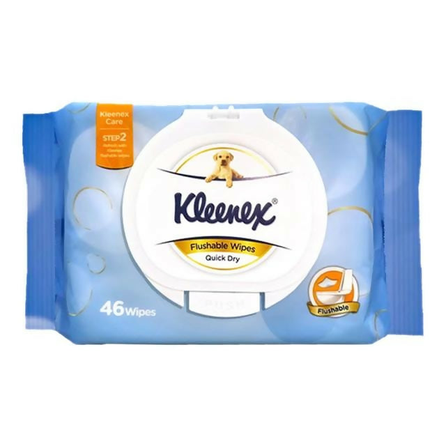【Kleenex舒潔】 濕式衛生紙 46張x4包
