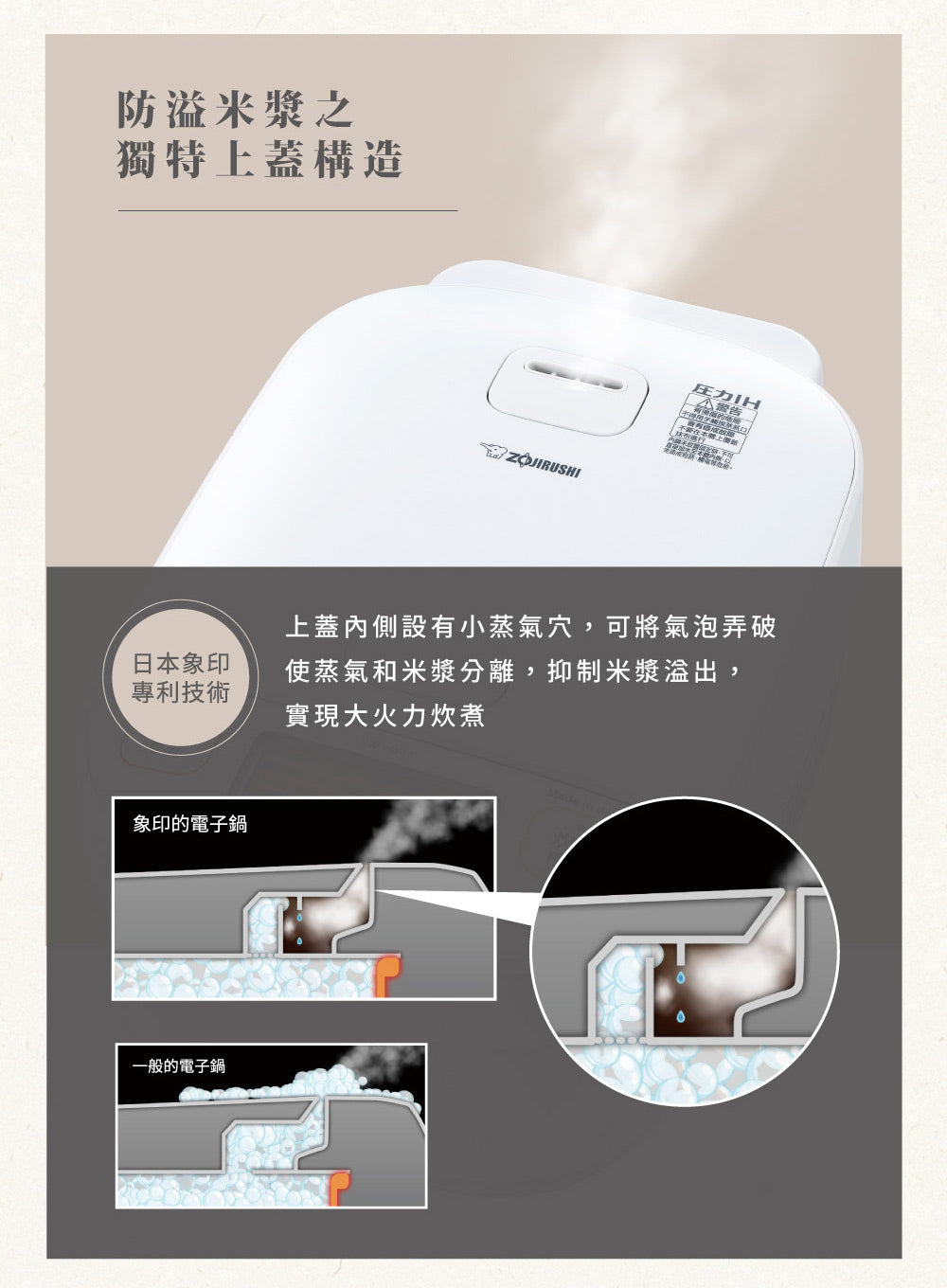 ZOJIRUSHI 象印10人份壓力IH電子鍋 NW-YAF18