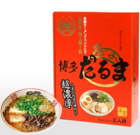 博多だるま豚骨拉麵 3入