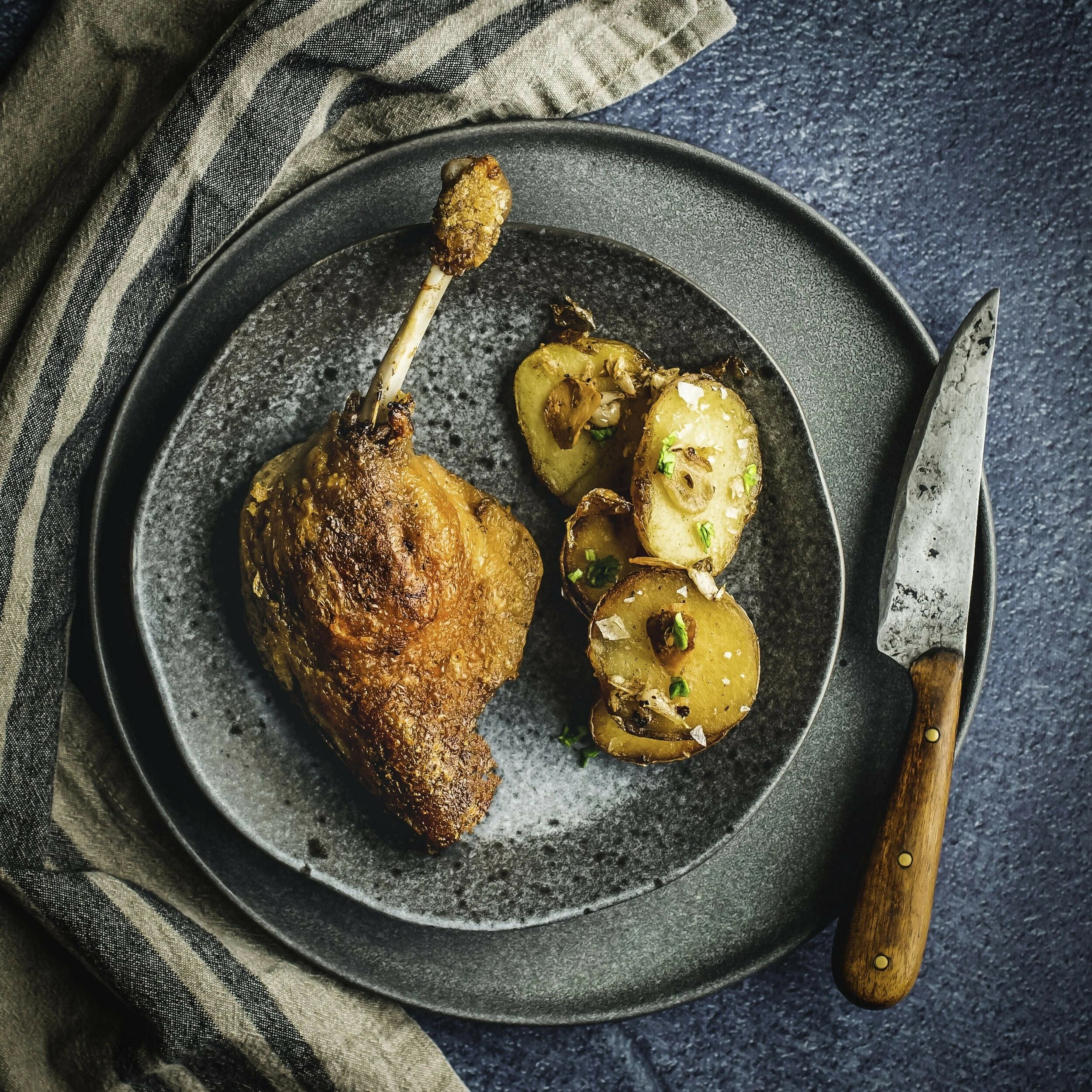 台灣在地生產【Duck Confit】法式油封鴨腿《單支真空包裝》250g