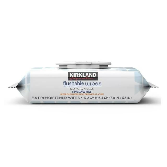 【Kirkland Signature 科克蘭 】 濕式衛生紙 64張 x 5包
