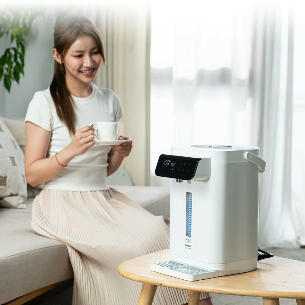 SANLUX台灣三洋5L無縫內膽智能溫控電熱水瓶 SU-K45A