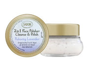 SABON 二合一臉部純淨磨砂膏-薰衣草  15m