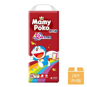 【 滿意寶寶】哆啦A夢輕巧褲 日本境內版 XXL號 26片*4包/箱