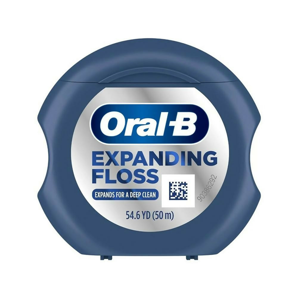 【Oral-B 歐樂B】膨脹深潔牙線 50公尺x3入