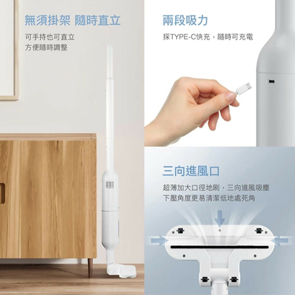 CHIMEI奇美無線手持直立兩用吸塵器 VC-SQ3LS0