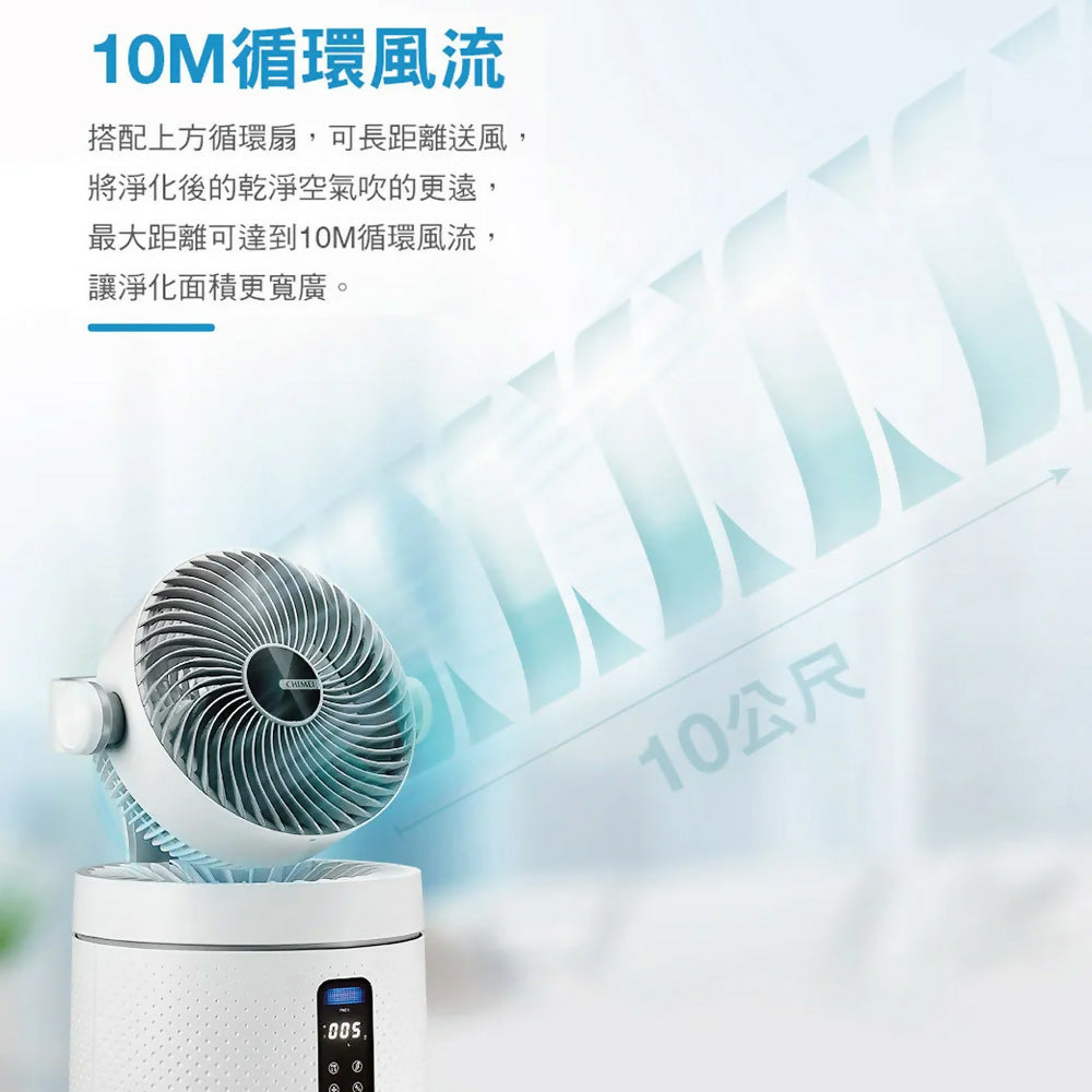 CHIMEI奇美三合一智慧空氣迴圈清淨機 AP-09FRC1