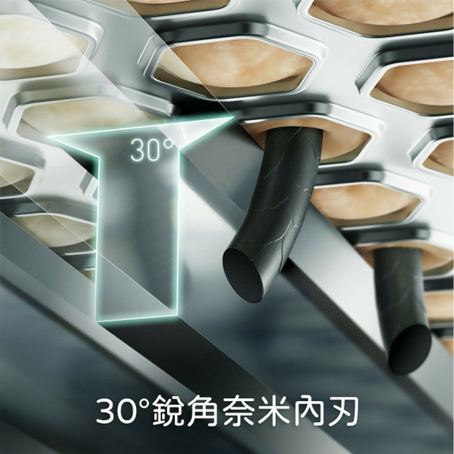 Panasonic國際牌掌上型3枚刃充電式電鬍刀(天使白) ES-CM3A-W