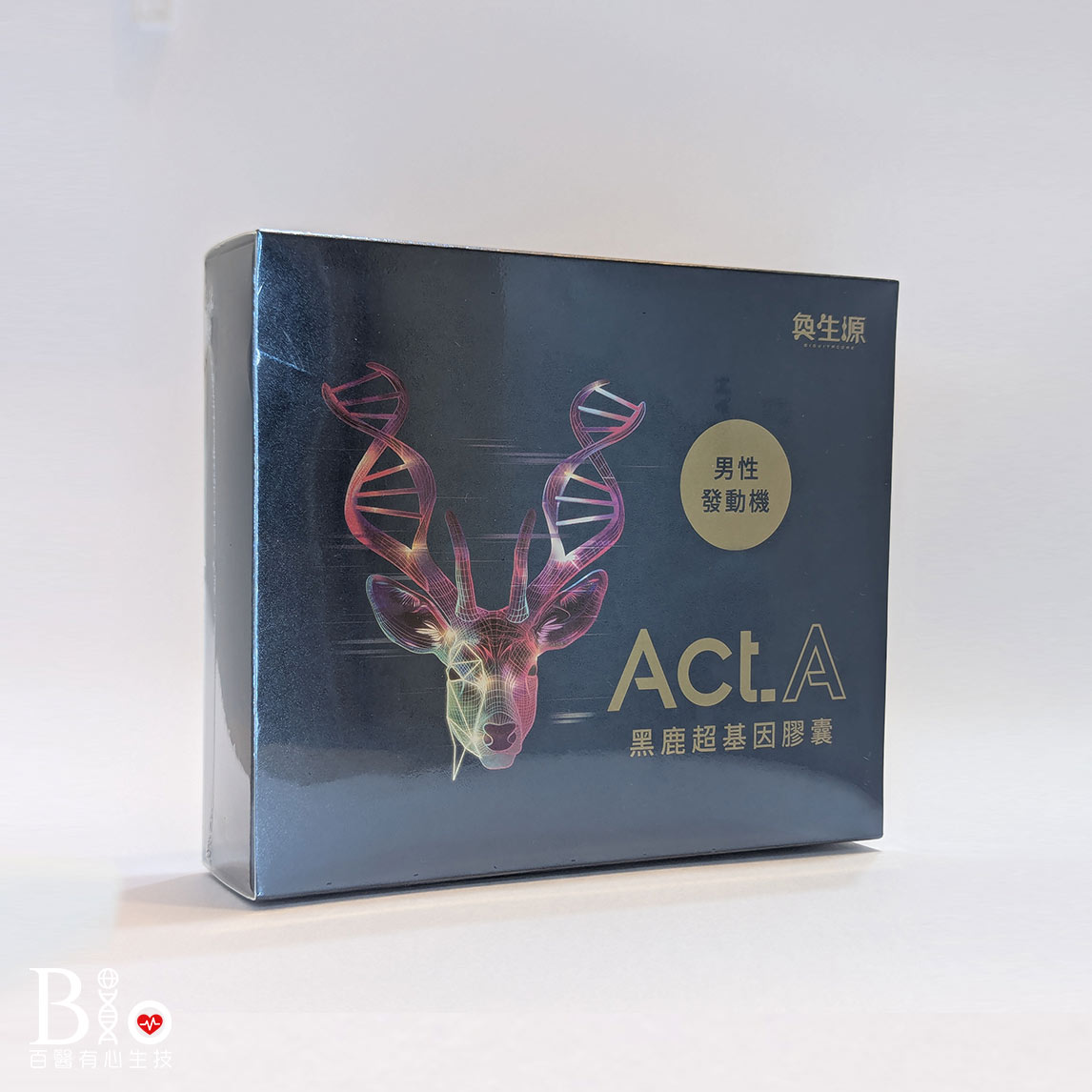 ACT.A 黑鹿超基因膠囊【奐生源】 ‧ 30錠