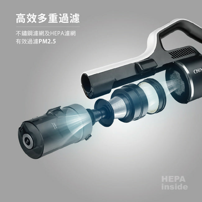 CHIMEI奇美無線輕巧強力無刷馬達吸塵器 VC-HT3PHA