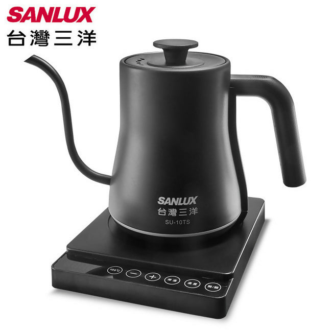 SANLUX台灣三洋溫控型不鏽鋼手沖細口快煮壺 SU-10TS