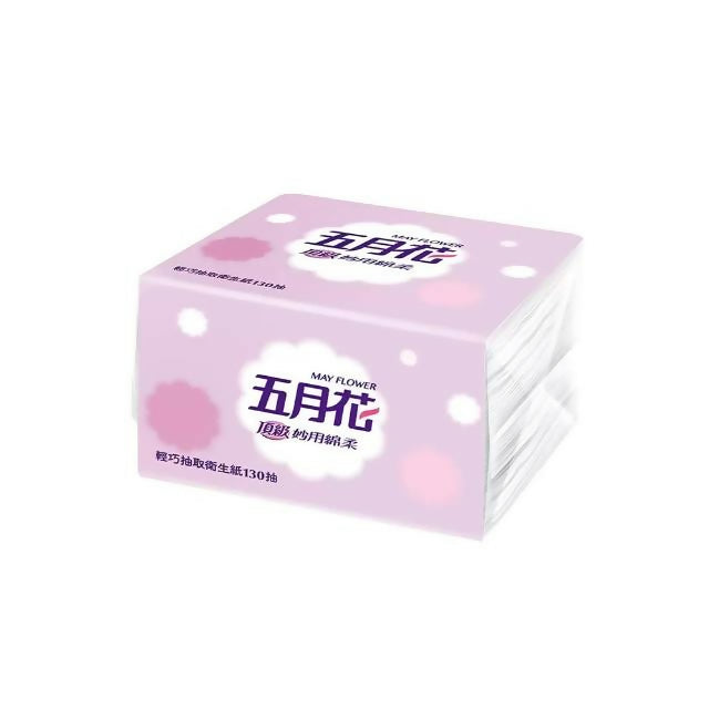 【MAY FLOWER 五月花】妙用綿柔輕巧包抽取式衛生紙130抽x36包/串