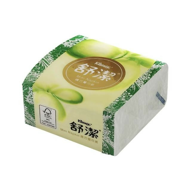 【Kleenex 舒潔】 精巧抽取式餐巾紙 150抽x12包