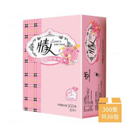 【情人】厚手感平板衛生紙 300張*6包*6串/箱