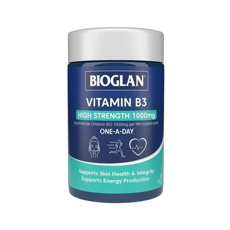 【Bioglan 澳洲寶蘭】維生素 B3 高強度 1000mg 60 片