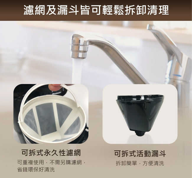 SANLUX台灣三洋4人份美式咖啡機 SAC-04A