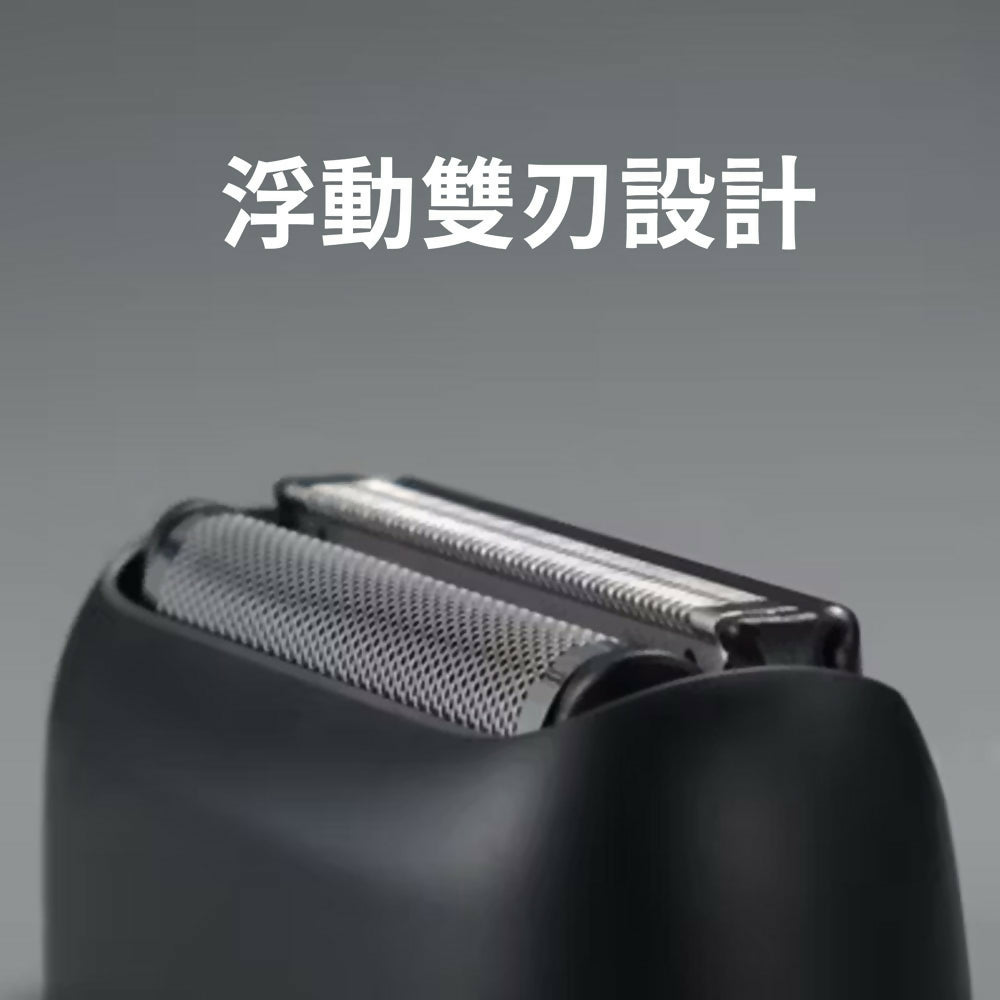 Panasonic國際牌掌上型2枚刃水洗電鬍刀(塗鴉黑) ES-CM2B-K