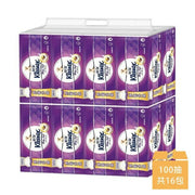 【Kleenex舒潔】三層抽取式衛生紙 100抽x16包/串